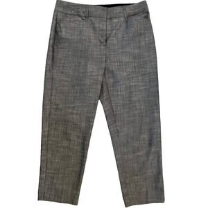 Counterparts Women's Heather Black/ Grey Cropped Knit 24" Inseam Ankle Pant SZ 8
